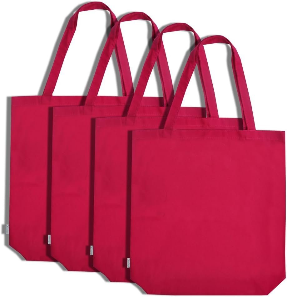 Rode Katoenen Tas Cotton Tote Factory | Cotton Tote Factory Rode Katoenen Tas Cotton Tote Factory