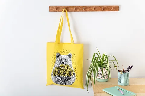 Zeefdruk Tas Cotton Tote Factory | Cotton Tote Factory Zeefdruk Tas Cotton Tote Factory