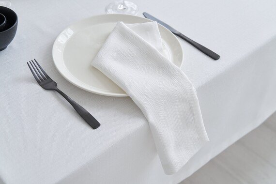 Witte Servetten Cotton Tote Factory | Cotton Tote Factory Witte Servetten Cotton Tote Factory